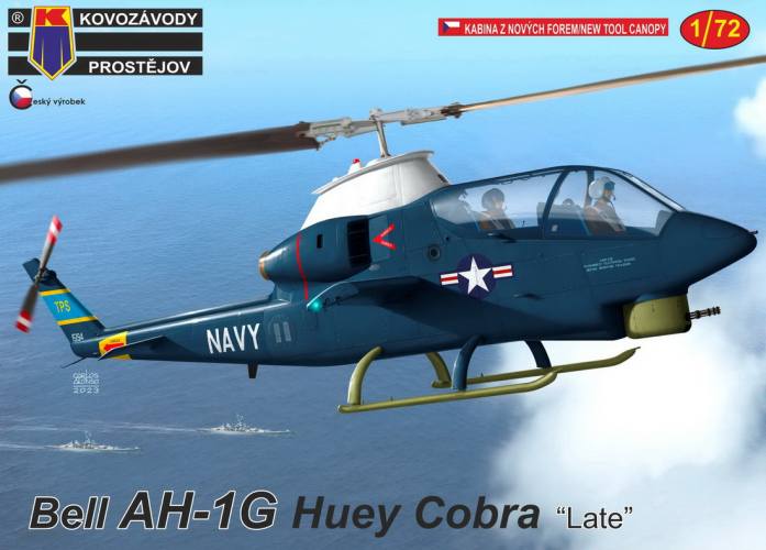 KP 1/72 0378 BELL AH-1G HUEY COBRA LATE