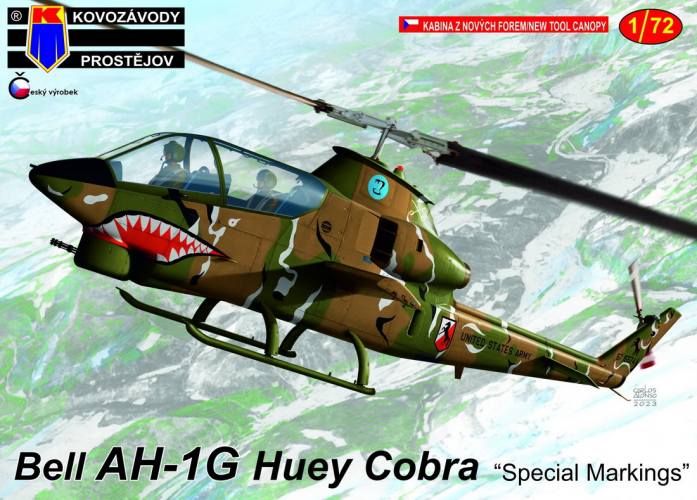 KP 1/72 0381 BELL AH-1G HUEY COBRA SPECIAL MARKINGS