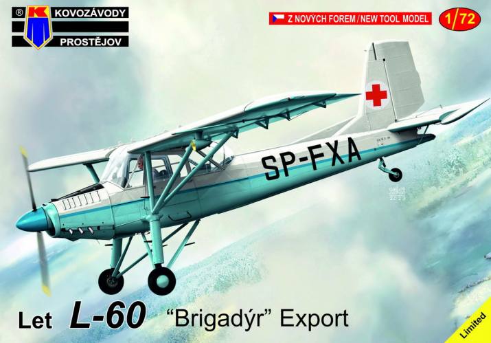 KP 1/72 0383 LET L-60 BRIGADYR EXPORT