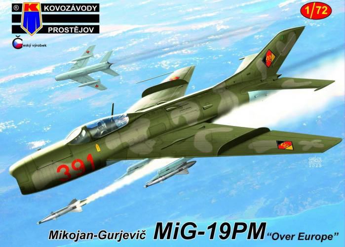 KP 1/72 0389 MIG-19PM OVER EUROPE