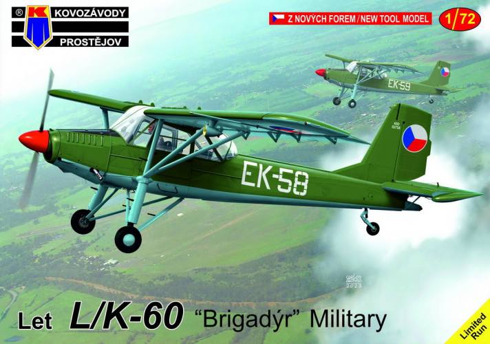 KOVOZAVODY 1/72 0392 LET L/K-60 BRIGADYR MILLITARY