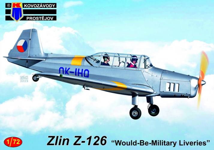 KOVOZAVODY 1/72 0409 ZLIN Z-126 