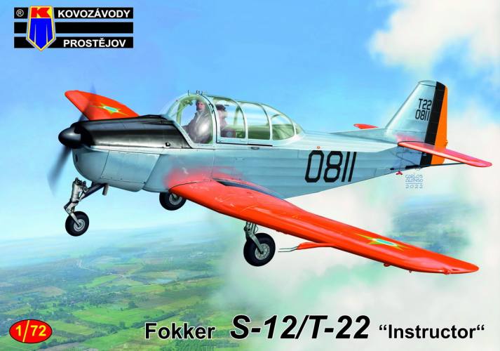 KOVOZAVODY 1/72 0425 FOKKER S-12/T-22 INSTRUCTOR