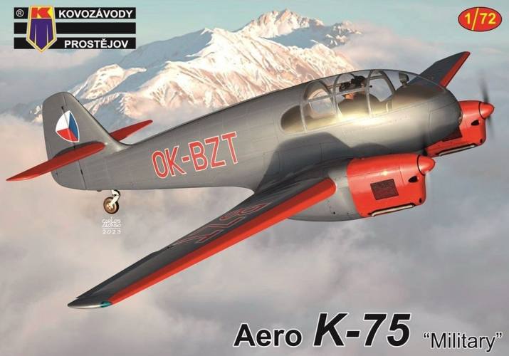 KOVOZAVODY 1/72 0429 AERO K-75 MILITARY
