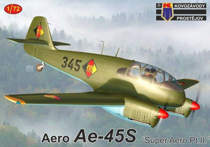 KOVOZAVODY 1/72 0432 AERO AE-45S AUPER AERO PT.II