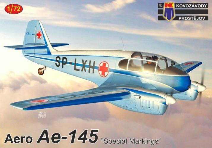 KOVOZAVODY 1/72 0434 AERO AE-145 SPECIAL MARKINGS