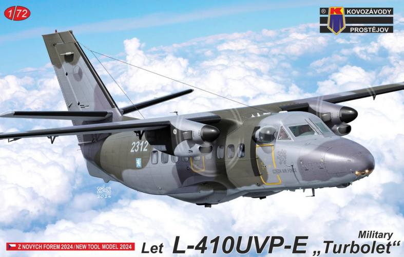 KP 1/72 0437 LET L-410 UVP-E TURBOLET MILITARY