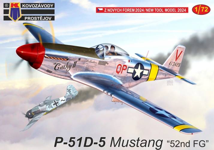 KP 1/72 0441 P-51 D-5 MUSTANG 52ND FG
