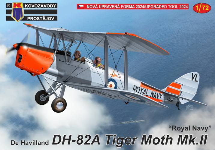 KP 1/72 0443 DE HAVILLAND DH-82A TIGER MOTH MK.II ROYAL NAVY