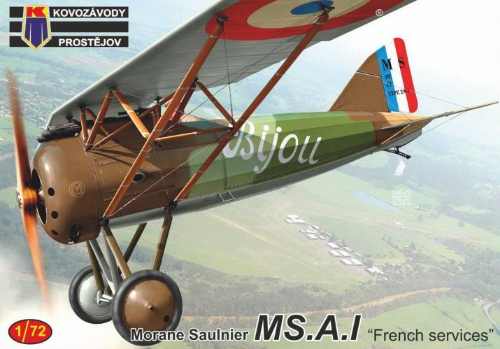 KOVOZAVODY 1/72 0454 MORANE SAULNIER MS.A.I FRENCH SERVICES