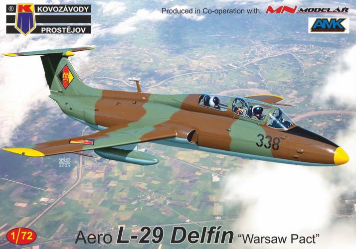 KOVOZAVODY 1/72 0459 AERO L-29 DELFIN WARSAW PACT