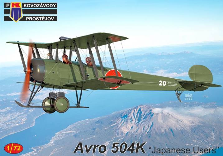 KP 1/72 0461 AVRO 504K JAPANESE USERS