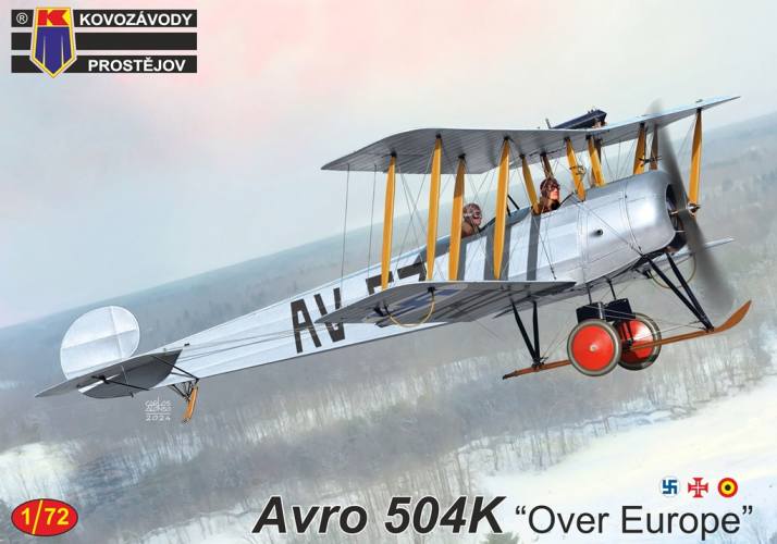 KP 1/72 0462 AVRO 504K OVER EUROPE