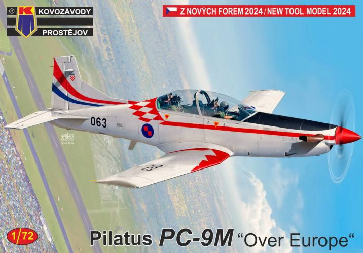 KP 1/72 0468 PILATUS PC-9M OVER EUROPE