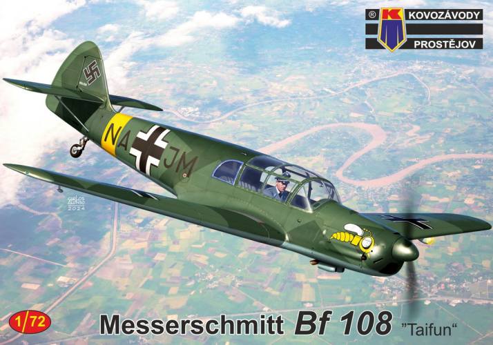 KOVOZAVODY 1/72 0481 MESSERSCHMITT BF 108 TAIFUN