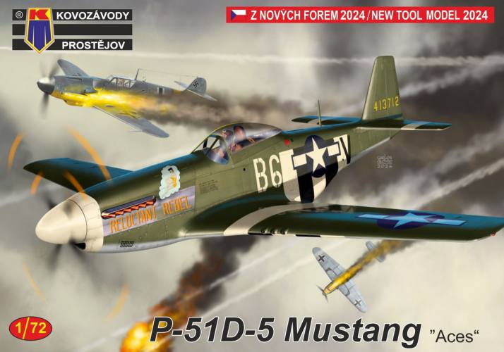 KOVOZAVODY 1/72 0483 P-51D-5 MUSTANG ACES