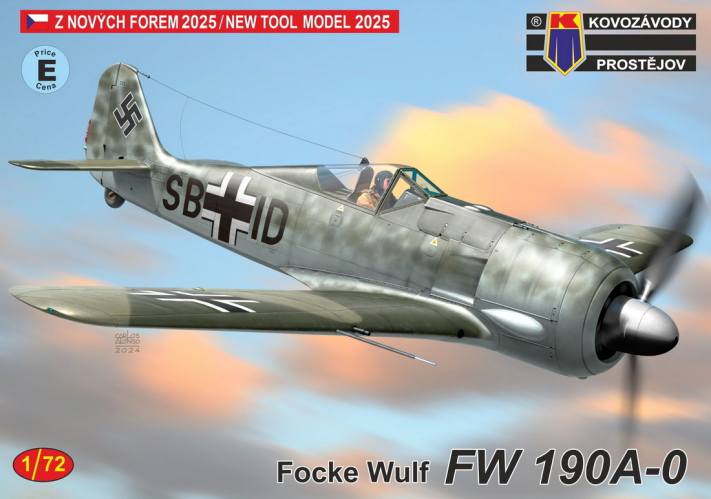 KOVOZAVODY 1/72 0489 FOCKE WULF FW 190A-0