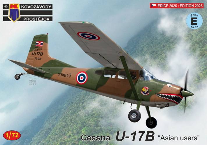 KOVOZAVODY 1/72 0495 CESSNA U-17B ASIAN USERS