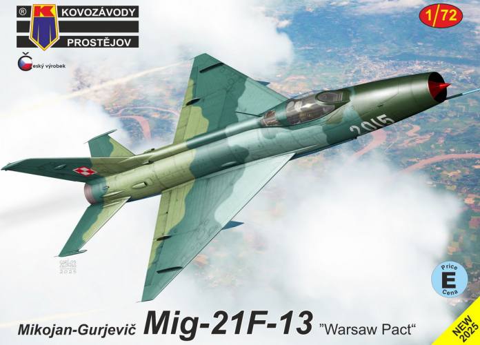 KP 1/72 0503 MIG-21 F-13 WARSAW PACT