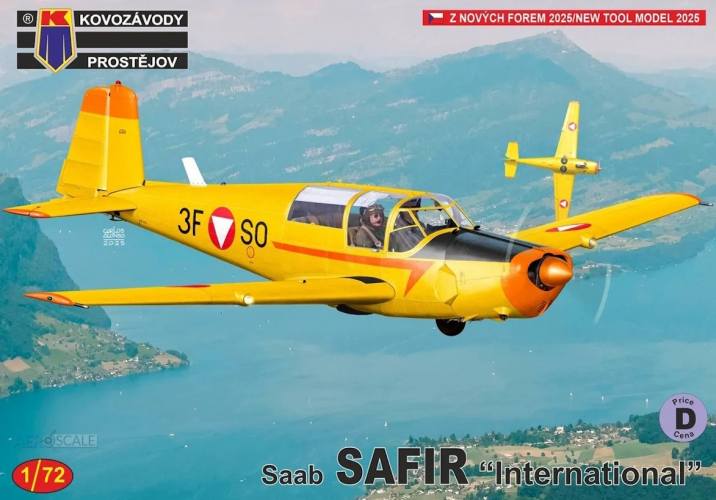 KP 1/72 0521 SAAB SAFIR INTERNATIONAL
