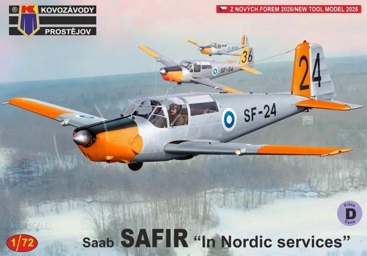 KP 1/72 0524 SAAB SAFIR IN NORDIC SERVICES