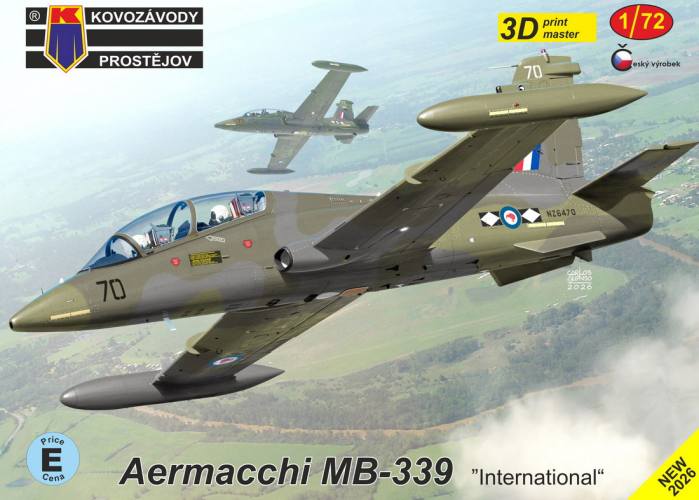 KP 1/72 0525 AERMACCHI MB-339 INTERNATIONAL