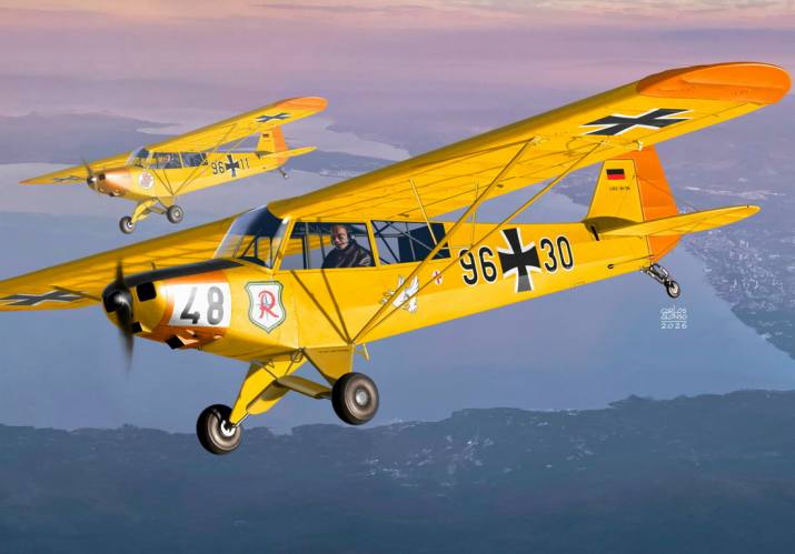 KP 1/72 0537 PIPER L-18C SUPER CUB MILITARY