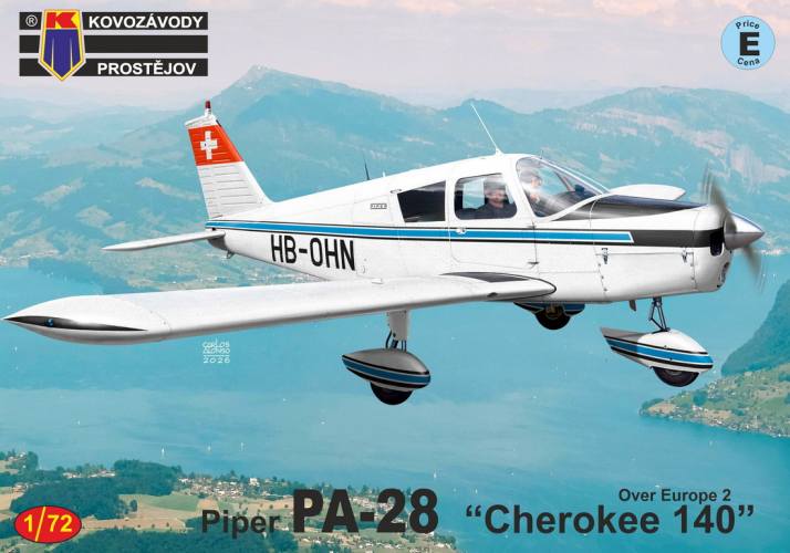KP 1/72 0547 PIPER PA-28 CHEROKEE 140 OVER EUROPE 2