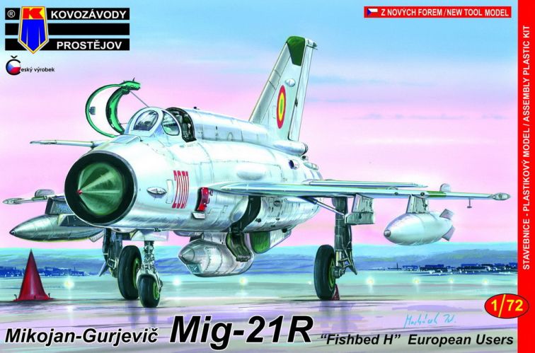 KP 1/72 0086 MIG-21R FISHBED H EUROPEAN USERS