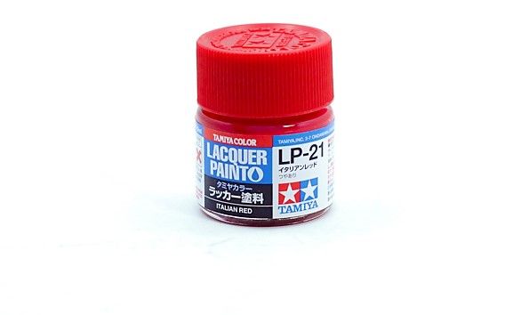 TAMIYA  82121 LP-21 ITALIAN RED LACQUER PAINT  UK SALE ONLY 