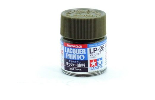 TAMIYA  82128 LP-28 OLIVE DRAB LACQUER PAINT  UK SALE ONLY 