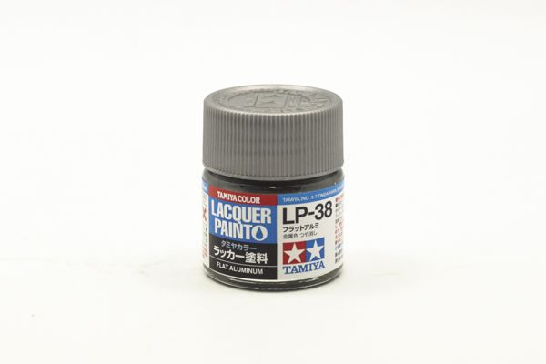 TAMIYA  82138 LP-38 FLAT ALUMINUM LACQUER PAINT  UK SALE ONLY 