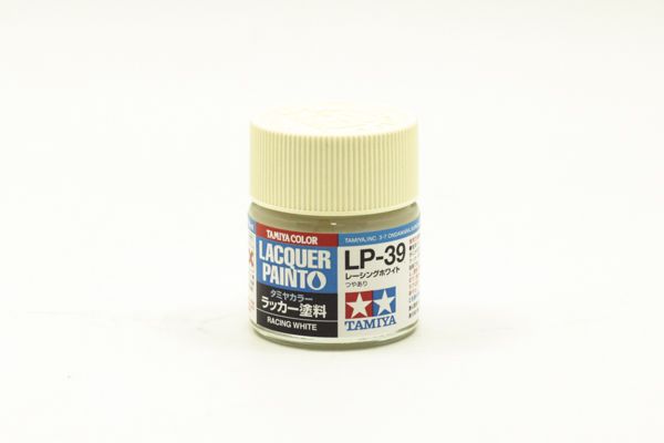 TAMIYA  82139 LP-39 RACING WHITE LACQUER PAINT  UK SALE ONLY 