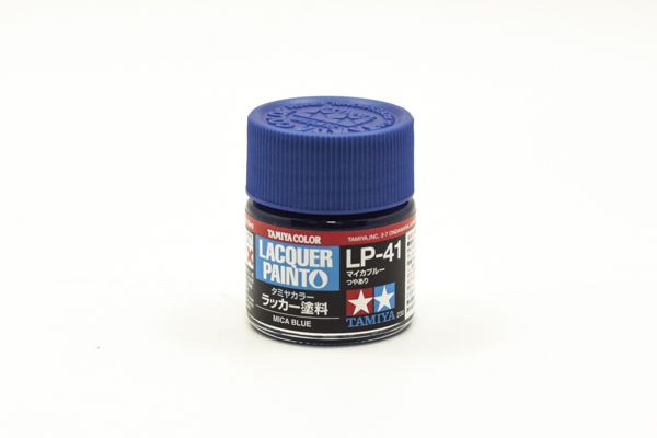 TAMIYA  82141 LP-41 MICA BLUE LACQUER PAINT  UK SALE ONLY 