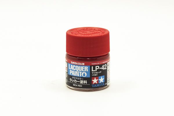 TAMIYA  82142 LP-42 MICA RED LACQUER PAINT  UK SALE ONLY 