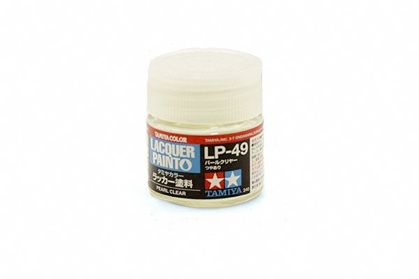 TAMIYA  82149 LP-49 PEARL CLEAR LACQUER PAINT  UK SALE ONLY 