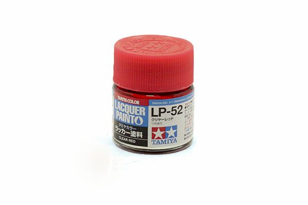 TAMIYA  82152 CLEAR RED LACQUER PAINT  UK SALE ONLY 