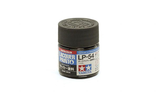 TAMIYA  82154 LP-54 DARK IRON LACQUER PAINT  UK SALE ONLY 