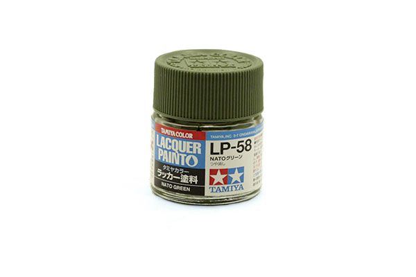 TAMIYA  82158 LP-58 NATO GREEN LACQUER PAINT  UK SALE ONLY 