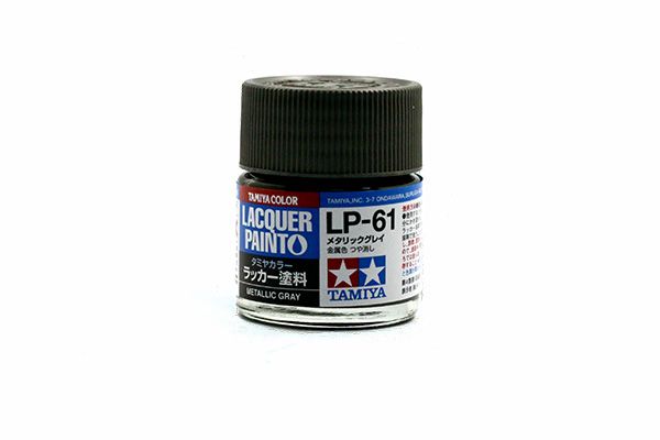 TAMIYA  82161 LP-61 METALLIC GREY LACQUER PAINT  UK SALE ONLY 