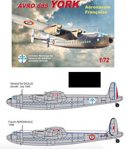 MACH 1/72 GP083 AVRO 685 YORK 