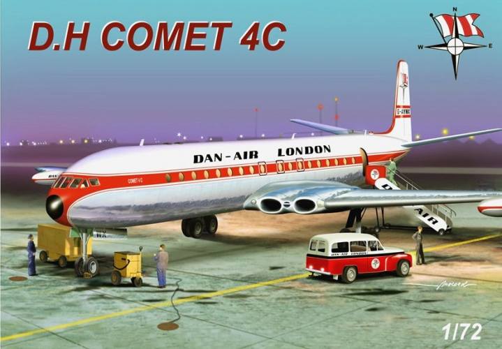 MACH 1/72 GP099 D.H COMET 4C DAN-AIR
