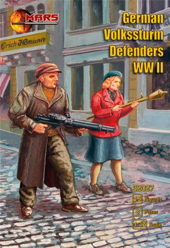 MARS 1/32 32027 GERMAN VOLKSSTURM DEFENDERS WWII