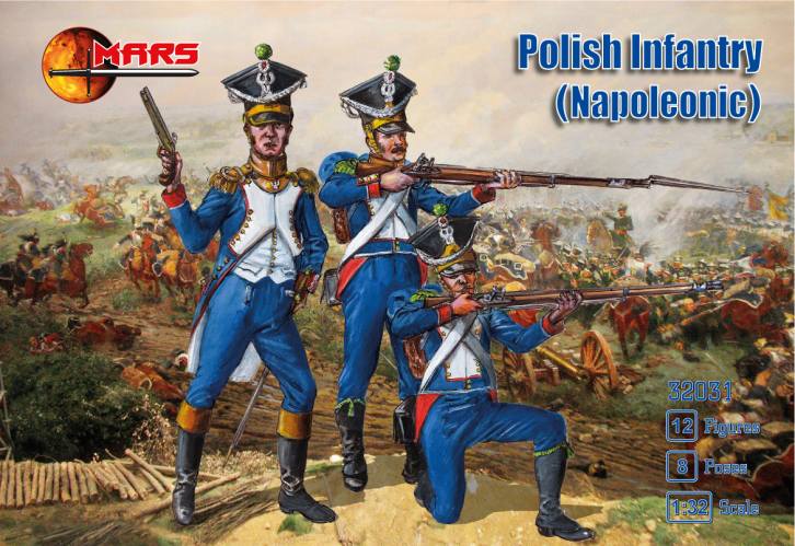 MARS 1/32 32031 NAPOLEONIC POLISH INFANTRY 