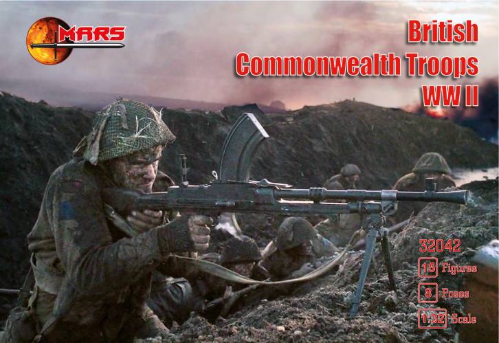 MARS 1/32 32042 BRITISH COMMONWEALTH TROOPS WWII