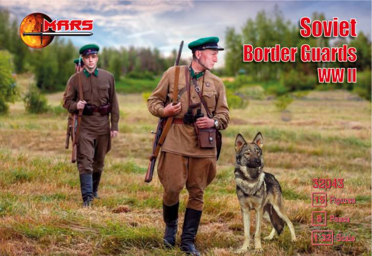 MARS 1/32 32043 SOVIET BORDER GUARDS WWII