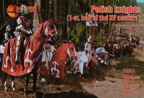 MARS 1/72 72051 POLISH KNIGHTS XV CENTURY