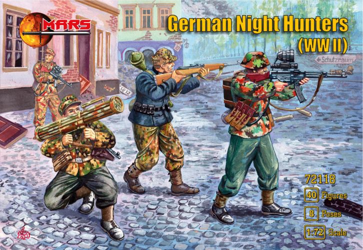 MARS 1/72 72118 GERMAN NIGHT HUNTERS  WW II 
