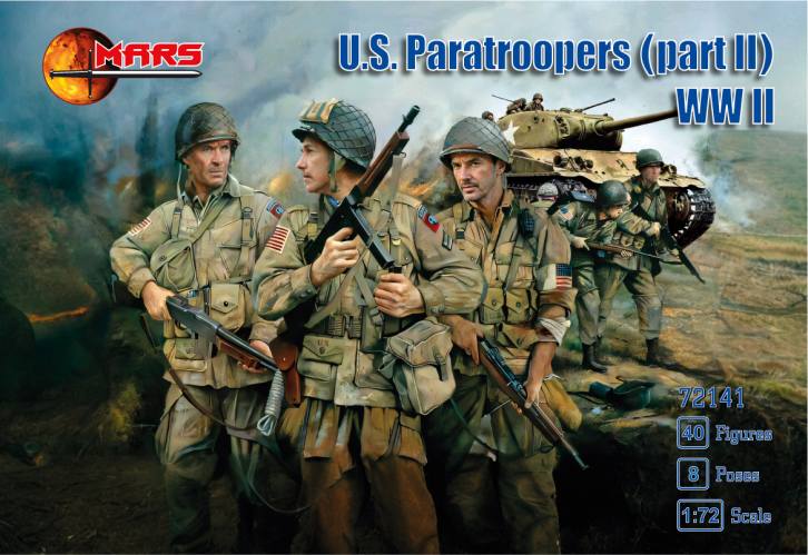 MARS 1/72 72141 US PARATROOPERS WWII PART 2