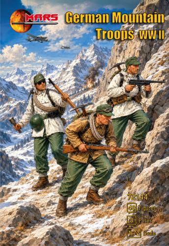 MARS 1/72 72144 GERMAN MOUNTAIN TROOPS WWII